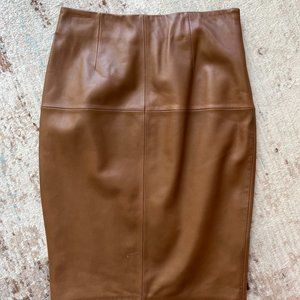 Antonio Melani Women's Leather Pencil Skirt XS